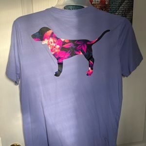 PINK Tropical Dog Tee 🎉TSHIRT BUNDLE 2 FOR $7 or 3 FOR $8🎉